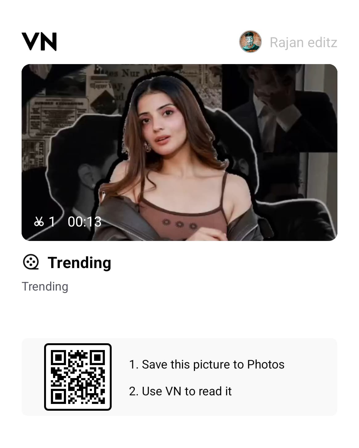 Trending VN QR Code For instagram Reel Free Vn Qr